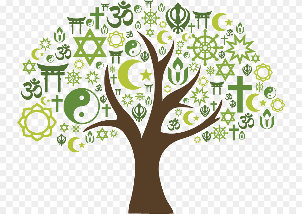 Interfaith Tree, Art, Graphics, Floral Design, Pattern Free Transparent Png