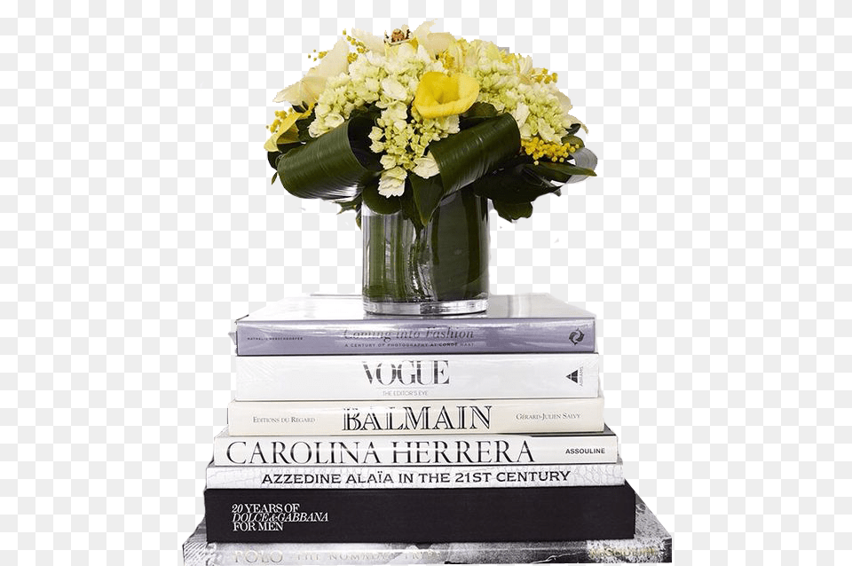 Interior Coffee Table Books, Publication, Plant, Flower Bouquet, Flower Arrangement Png