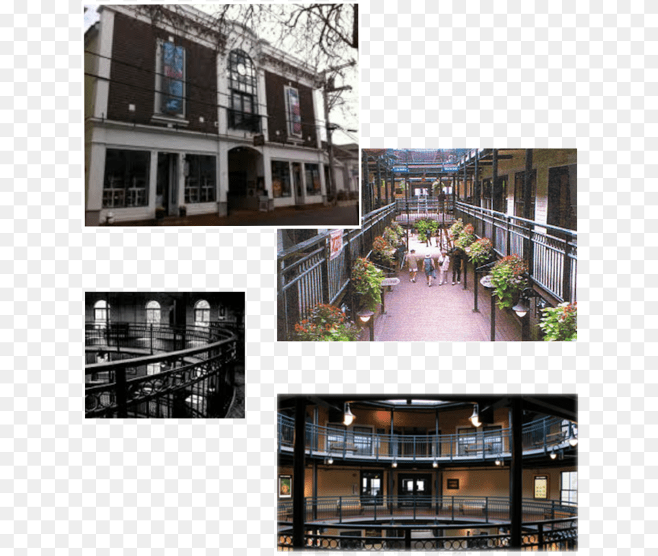 Interior Exterior Collage2 Public Library, Alley, Street, Road, Housing Free Png Download