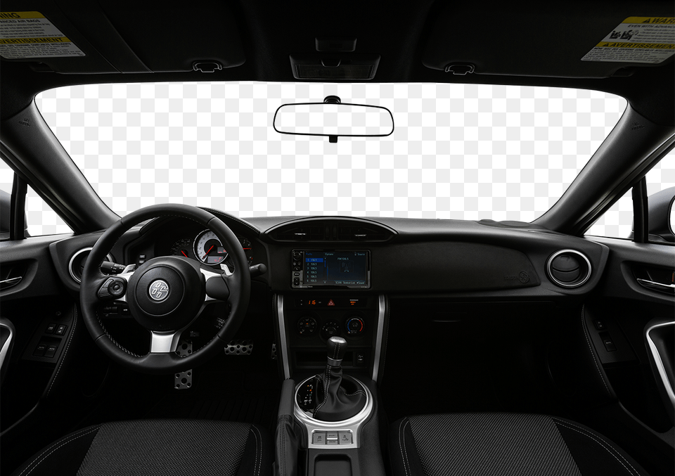 Interior Overview Toyota 86 Gt Black 2018, Car, Transportation, Vehicle, Machine Free Png