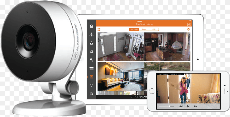 Interior Video Camera Recording To Devices Home Automation, Electronics, Person, Speaker, Photography Free Png