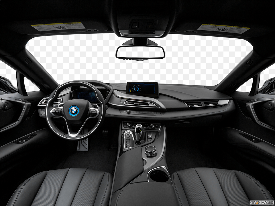 Interior View Of 2016 Bmw I8 In Hampton Roads Mazda Cx 9 Black Interior, Car, Transportation, Vehicle, Machine Free Transparent Png