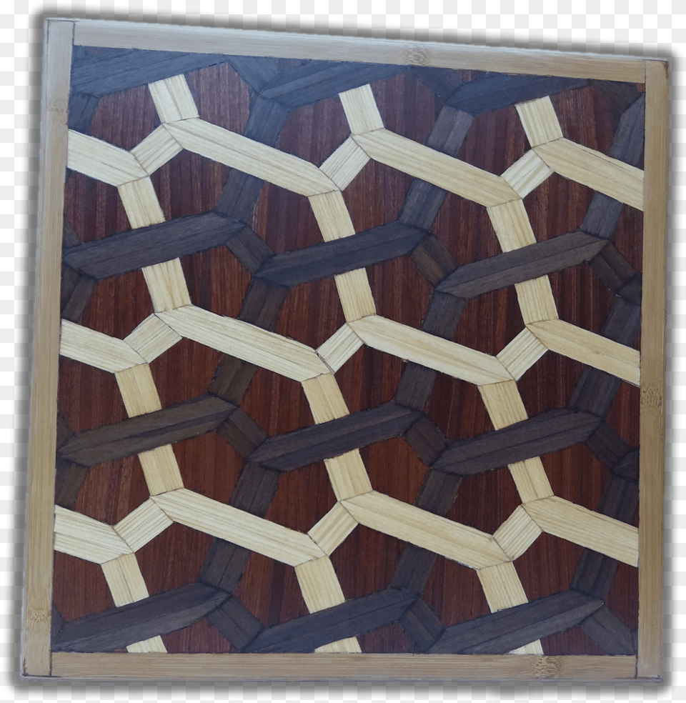 Interlaced Hexagons Plywood Free Png