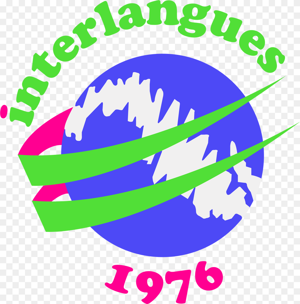 Interlangues Globe Logo Graphic Design, Sphere, Astronomy, Outer Space Free Transparent Png