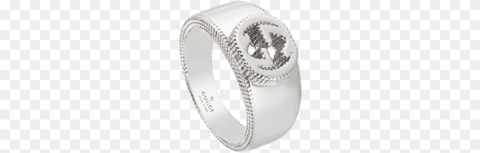 Interlocking Sterling Silver Ring Gucci Interlocking Collection, Accessories, Jewelry, Cake, Cream Free Transparent Png