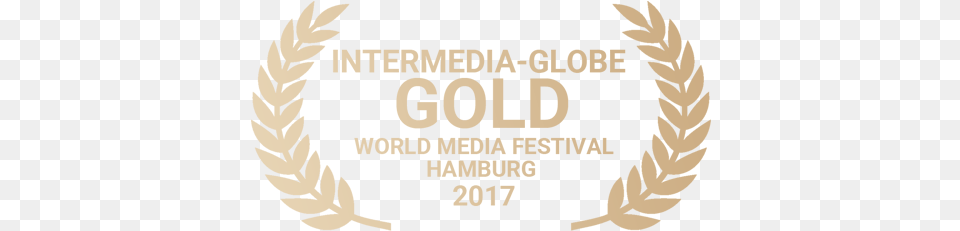 Intermedia Globe Gold At World Media Festival 2017 Diary Laurel Wreath Vector Svg, Person, Food, Grain, Produce Png Image