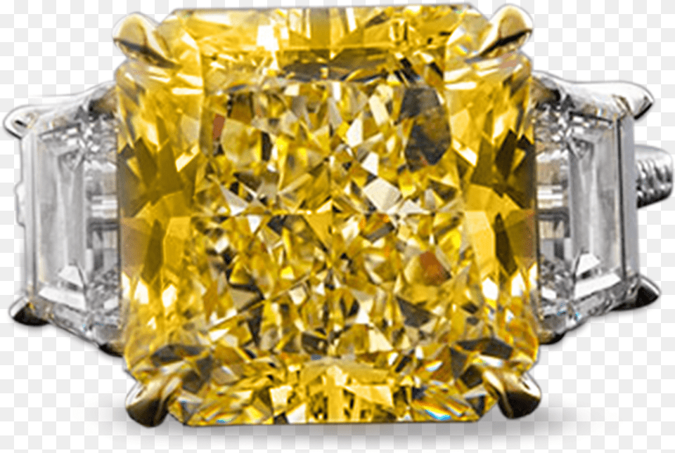 Internally Flawless Fancy Yellow Diamond Ring Diamond Png Image