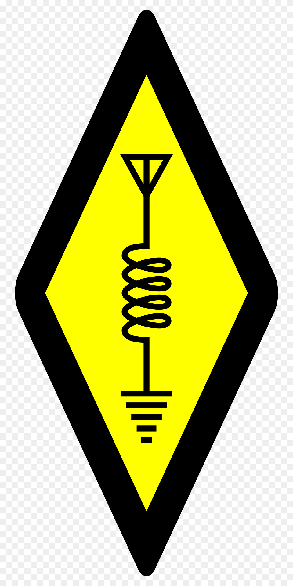 International Amateur Radio Symbol Clipart, Sign, Road Sign Png