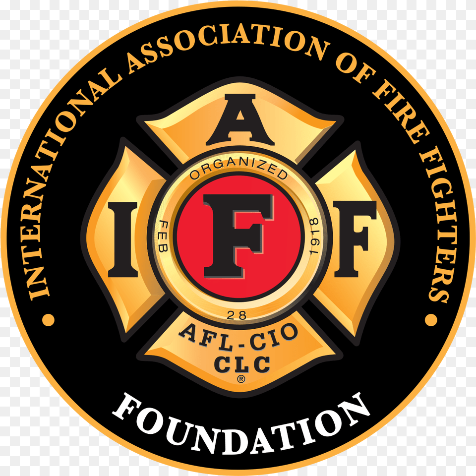 International Association Of Fire Fighters, Badge, Logo, Symbol, Emblem Free Transparent Png