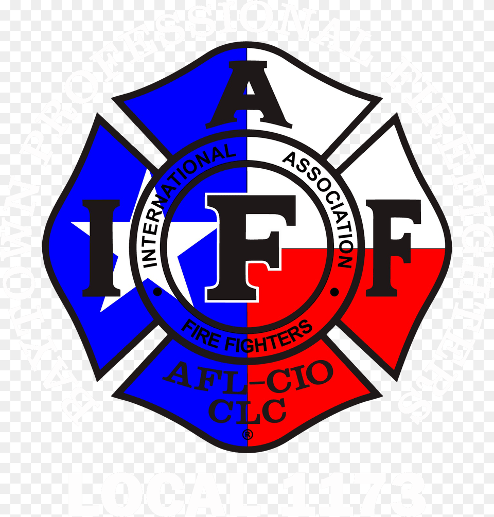 International Association Of Fire Fighters, Logo, Badge, Symbol, Emblem Png Image