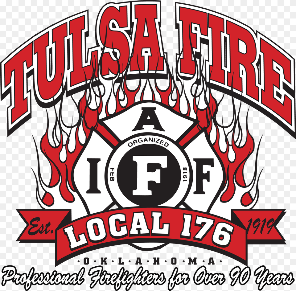 International Association Of Fire Fighters, Logo, Advertisement, Poster, Scoreboard Free Png Download