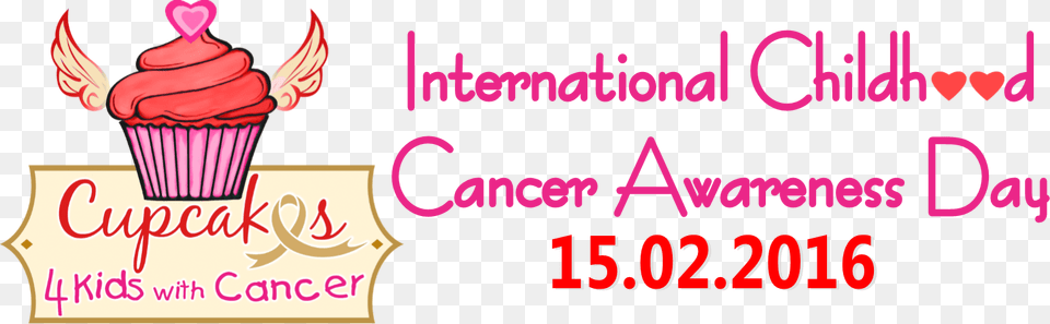 International Childhood Cancer Awareness Day 2016 Visits, Cake, Cream, Cupcake, Dessert Free Png