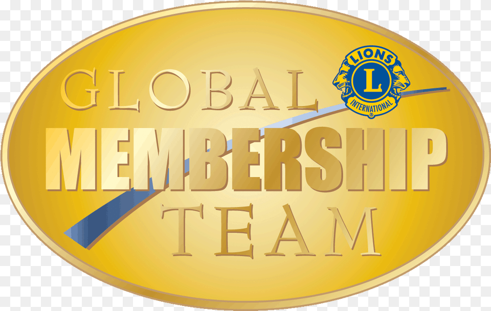 International Clipart Global Membership Team Lions, Gold Png
