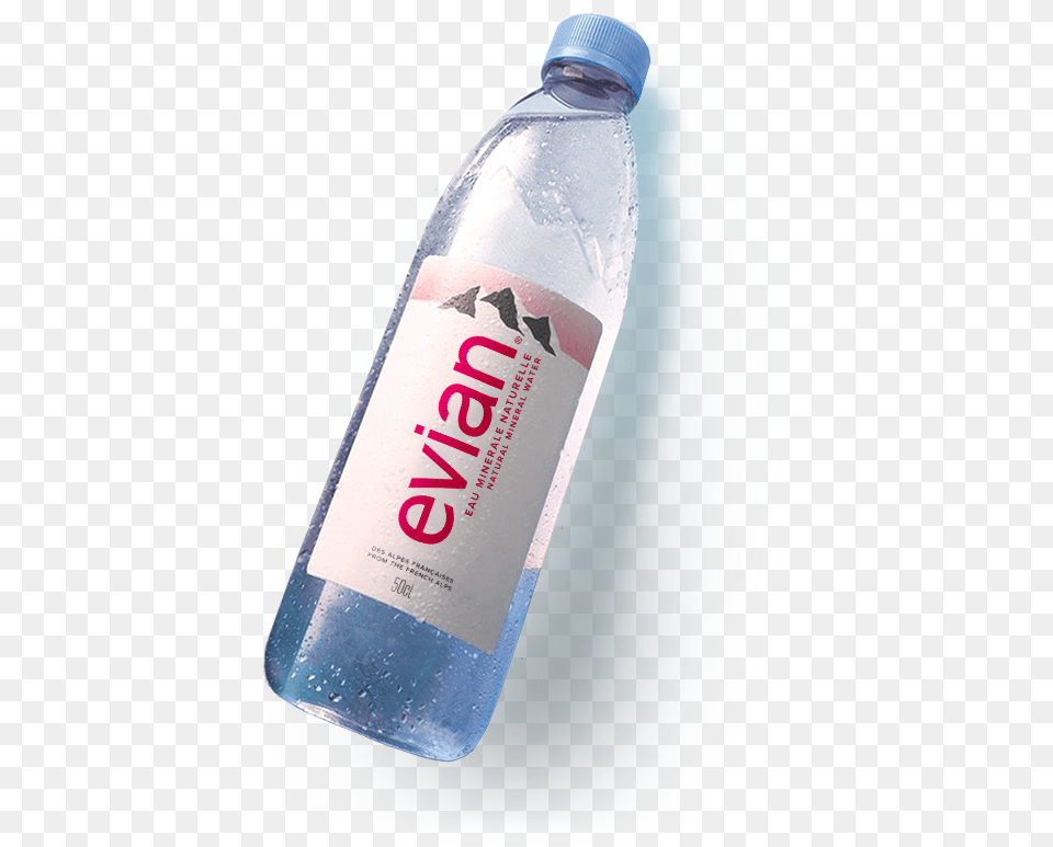 International Evian Natural Mineral Water Evian Water Bottle, Beverage, Mineral Water, Water Bottle Png Image