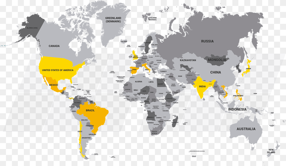 International Experience World Map, Chart, Plot, Atlas, Diagram Png Image
