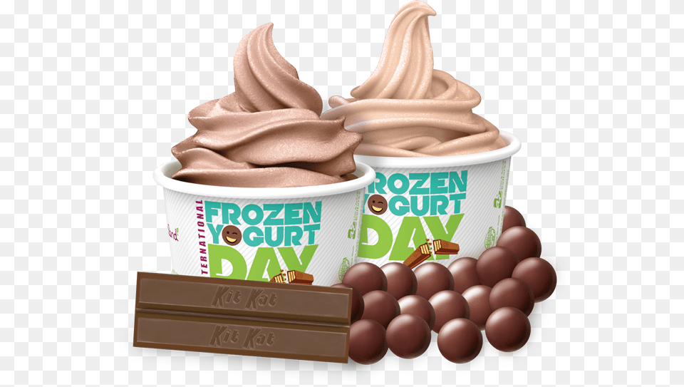 International Frozen Yogurt Day National Frozen Yogurt Day 2018, Cream, Dessert, Food, Ice Cream Png Image