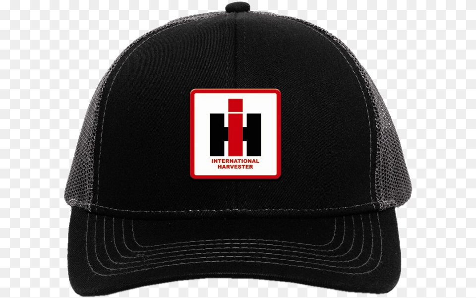 International Harvester Black And Charcoal Ballcap Baseball Cap, Baseball Cap, Clothing, Hat, Accessories Png