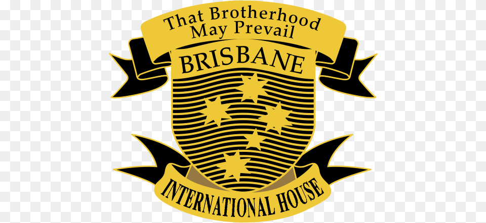 International House University Of Queensland Shield International House Brisbane, Badge, Logo, Symbol, Emblem Free Png Download