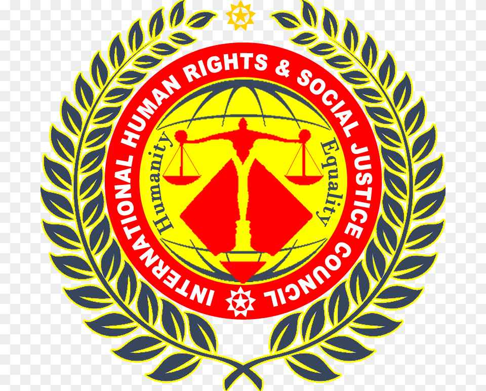 International Human Rights And Social Justice Council, Badge, Emblem, Logo, Symbol Png