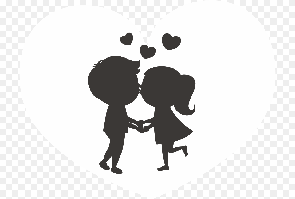 International Kissing Day, Silhouette, Baby, Person, Clothing Free Png