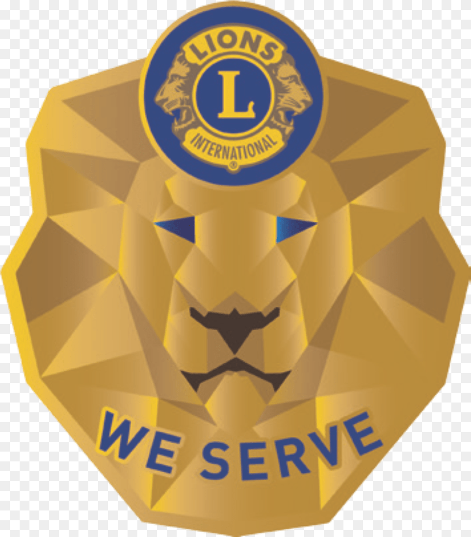 International Logo Lions, Badge, Symbol, Gold Free Png