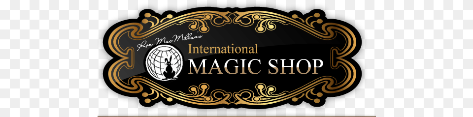 International Magic Magic Shop Logo, Text Png