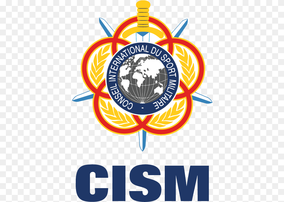 International Military Sports Council, Badge, Logo, Symbol, Emblem Free Png