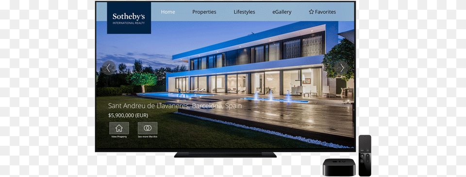 International Realty Apple Tv App U2014 Dehlan Gwo, Architecture, Housing, House, Villa Free Png Download
