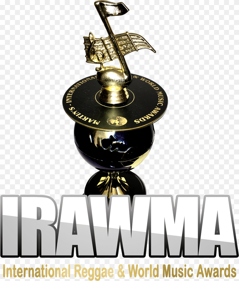 International Reggae World Music Awards Irawma Awards, Logo, Trophy Free Png