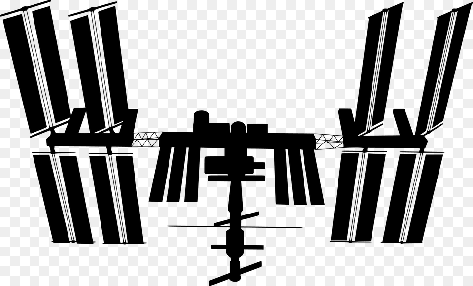 International Space Station Iss Silhouette, Astronomy, Outer Space, Space Station, Cross Png