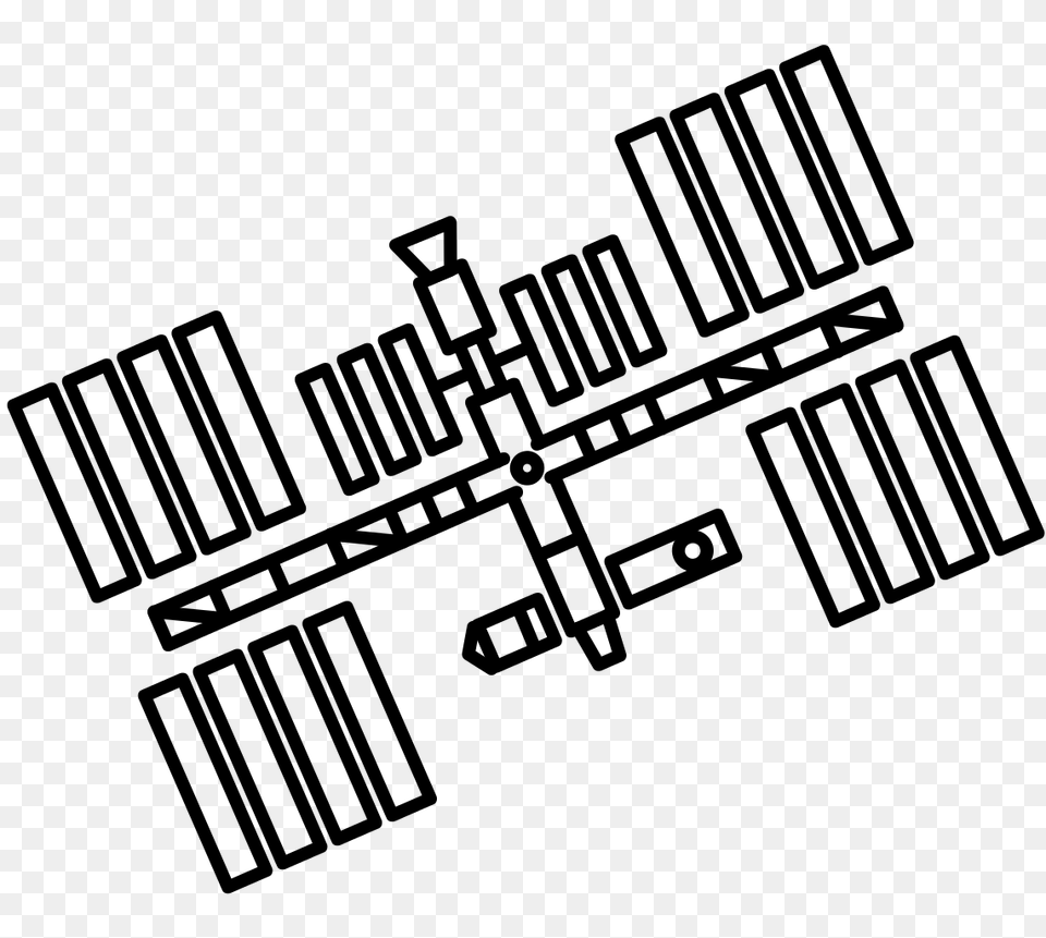 International Space Station Mark, Gray Free Png Download