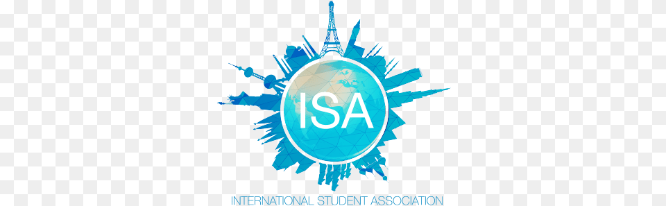 International Students Association International Student Association, Advertisement, Logo, Poster, Symbol Free Png