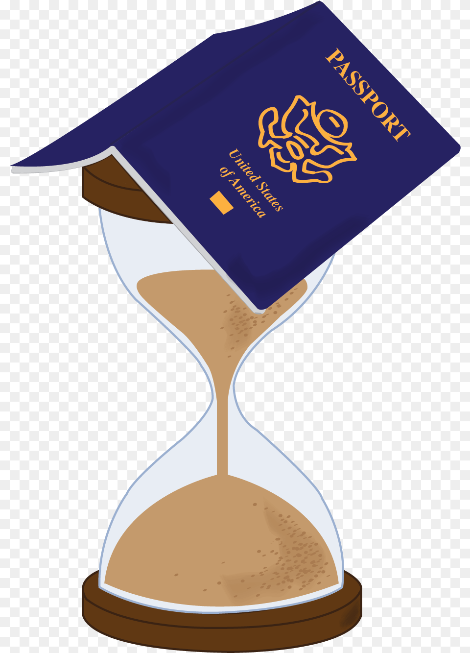 International Students Concerned About For Graduation, Hourglass, Text Free Png Download