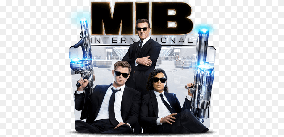 International Trailer Man In Black New, Accessories, Sunglasses, Advertisement, Clothing Png