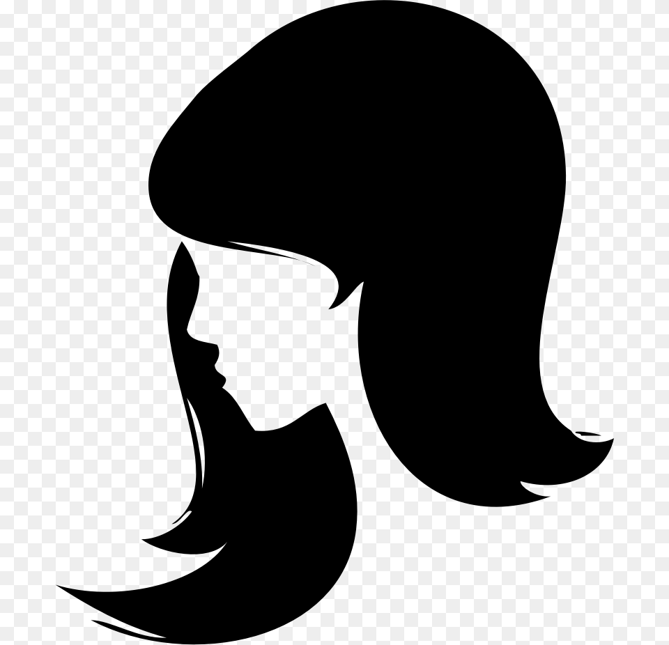 International Women S Day Woman March 8 Clip Art Silhouette Of Female Heads, Gray Free Png