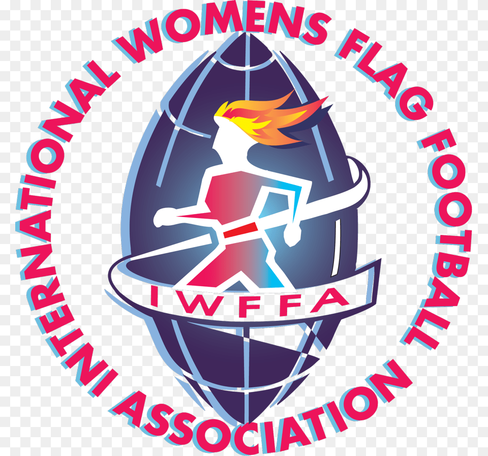 International Women39s Flag Football Association, Logo, Ammunition, Grenade, Weapon Free Transparent Png