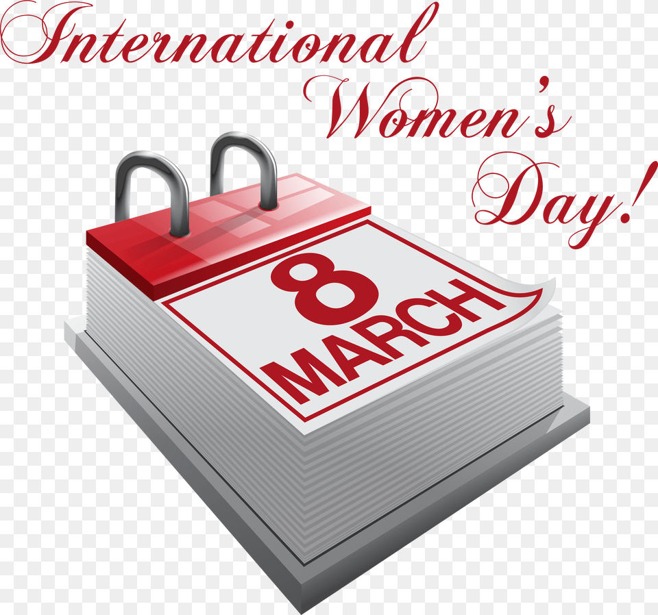 International Womens Day 8 March Clipart Image, Text Png