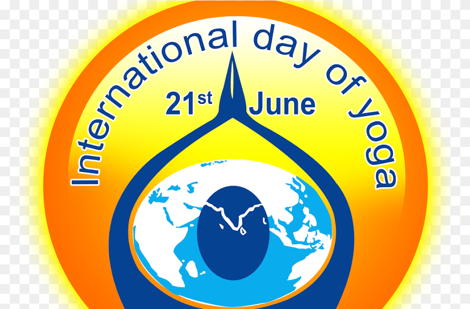 International Yoga Day Logo June 21 Yoga Day 2019, Badge, Symbol Free Transparent Png