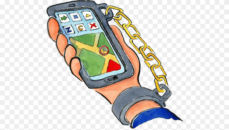Internet Addiction Clipart Transparent Cartoons, Wristwatch, Arm, Body Part, Person Png Image