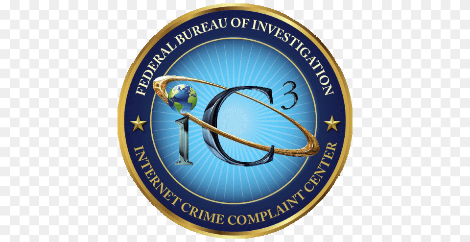 Internet Crime Complaint Center Seal Fbi, Logo, Emblem, Symbol Free Png Download