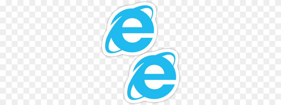 Internet Explorer 2 Sticker Microsoft Edge And Internet Explorer, Logo, Text, Outdoors Free Png Download