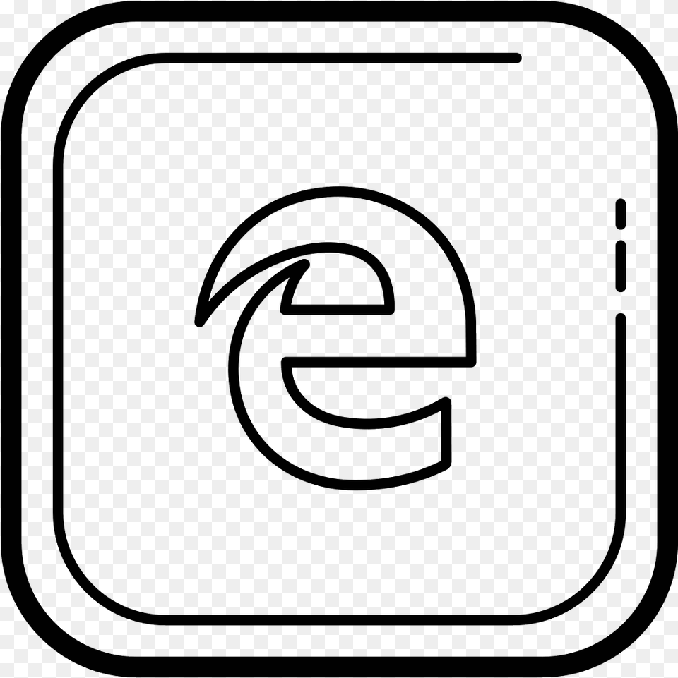 Internet Explorer Icon Microsoft Edge White Icon, Gray Free Transparent Png