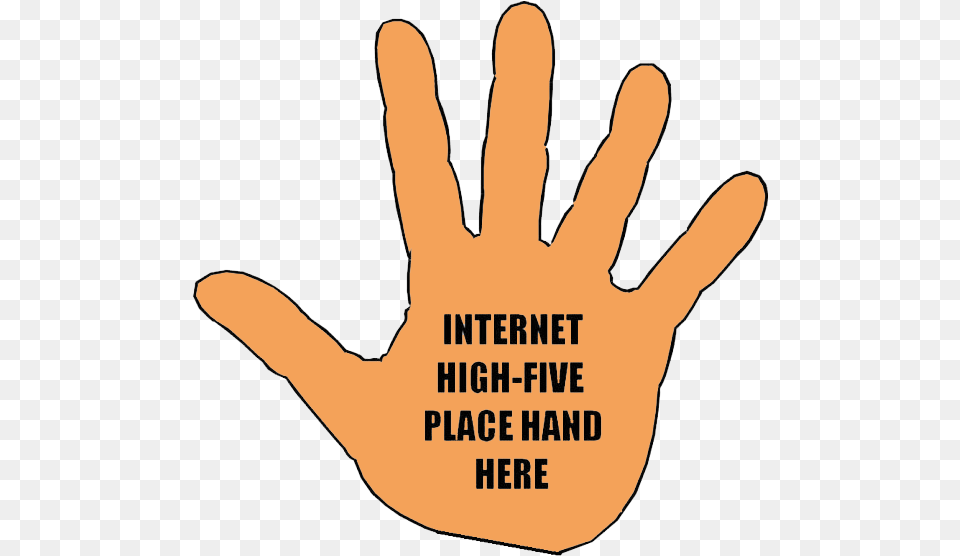 Internet High Five Clip Art, Body Part, Clothing, Finger, Glove Png