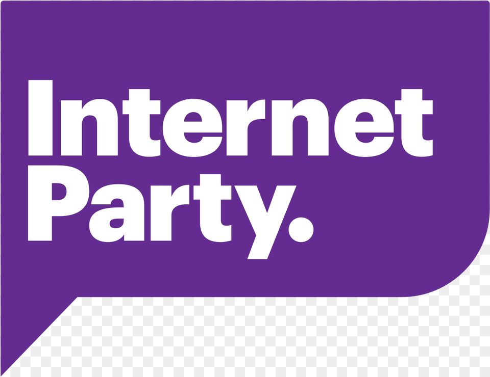 Internet Mana Party Logo By Erik Auer Internet Party, Purple, Text, People, Person Png