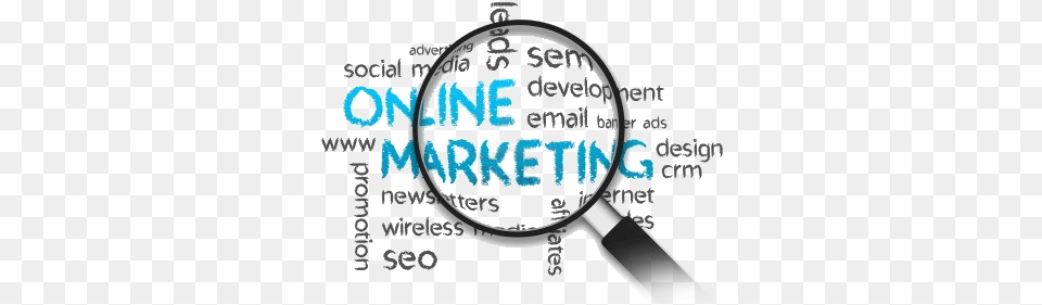 Internet Marketing Online Marketing Transparent, Magnifying Png Image