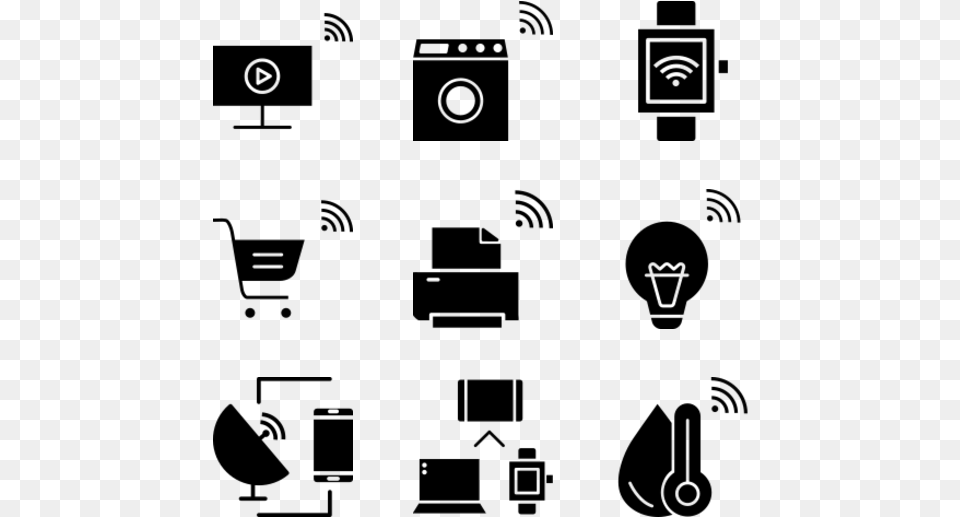 Internet Of Things, Gray Png Image