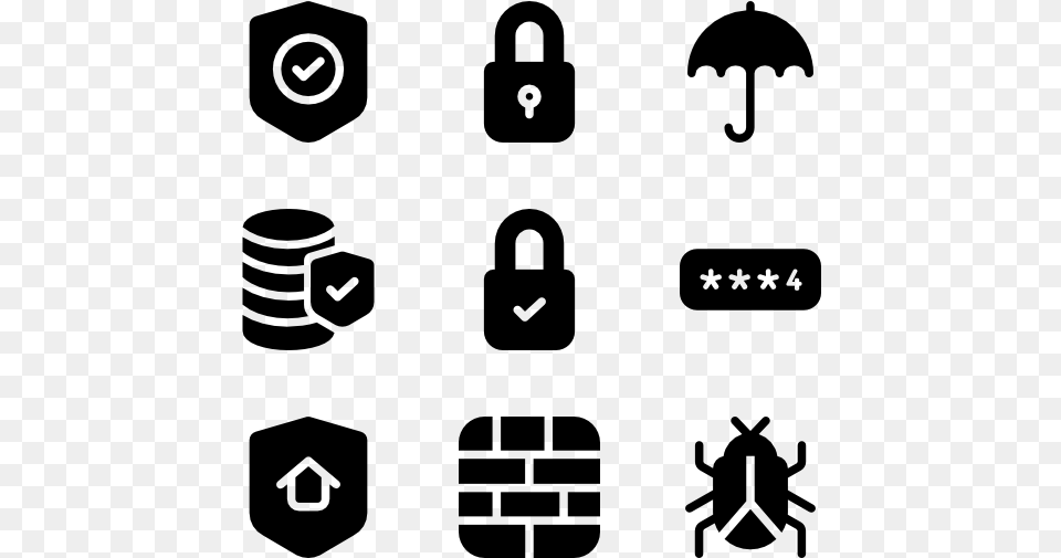 Internet Security Theatre Icon Vector, Gray Png