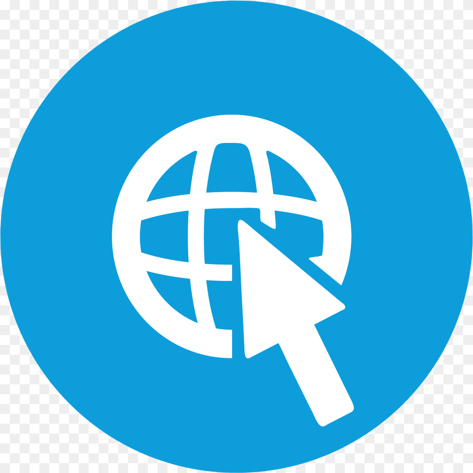Internet Services Instagram Logo Round Blue, Sign, Symbol Png Image