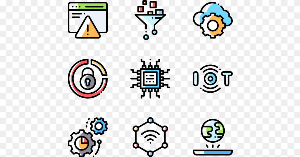 Internet Technology Core Human Capital Icons Png Image