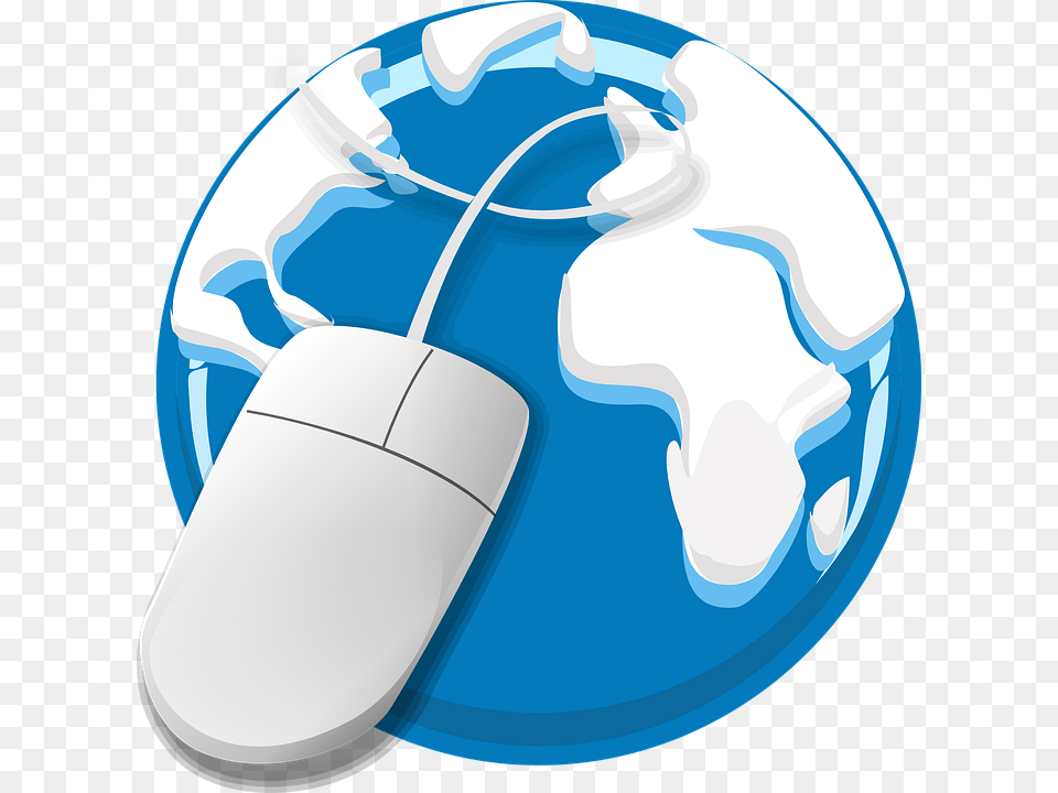 Internet Web Globe Mouse Earth Planet World Internet Clipart, Computer Hardware, Electronics, Hardware, Disk Png Image